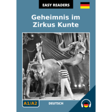 German Easy Readers - Geheimnis im Zirkus Kunte - Cover image