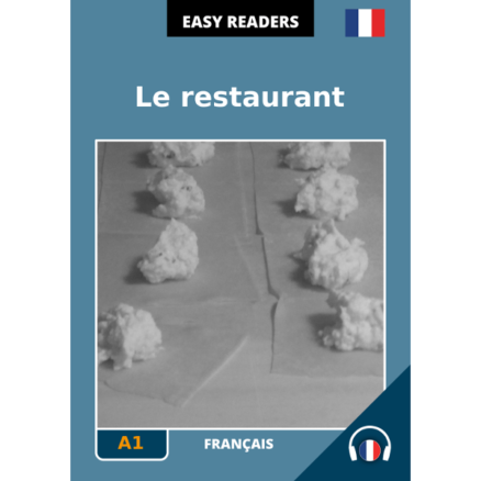 Easy French Readers - Le restaurant - Cover Image