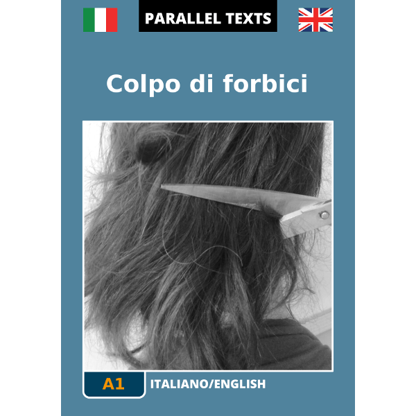 Coperta: Colpo di forbici, testo parallelo italiano/inglese