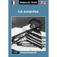 French/English parallel texts - La surprise - cover image
