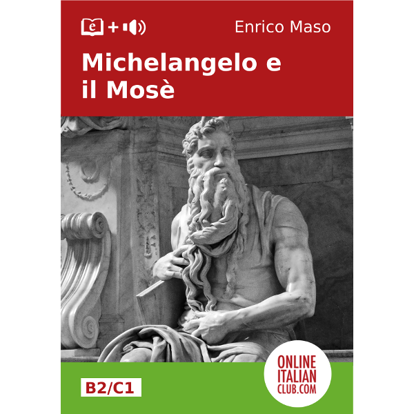 Italian easy readers - Michelangelo e il Mosè - cover image