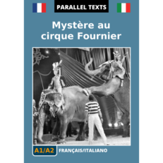 Testi francesi con traduzione a fronte - Mystère au Cirque Fournier - immagine copertina