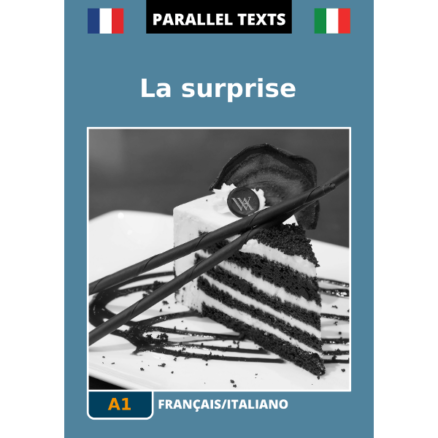 Testi francesi con traduzione a fronte - La surprise - immagine copertina