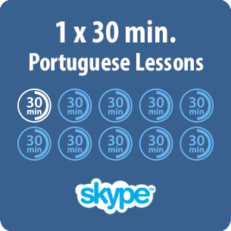 Portuguese lessons online - 1 x 30 minute Portuguese lesson - product image