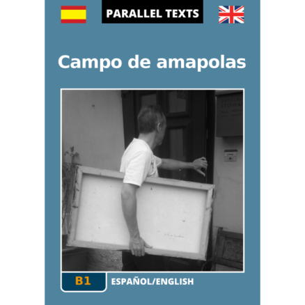 Spanish/English parallel text - Campo de amapolas - cover image