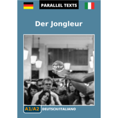 Testo tedesco con traduzione a fronte - Der Jongleur - copertina