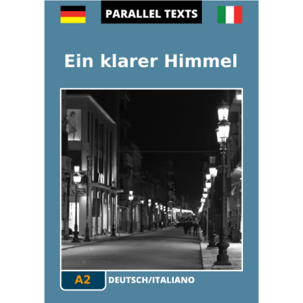 Testo tedesco con traduzione a fronte - Ein klarer Himmel - copertina