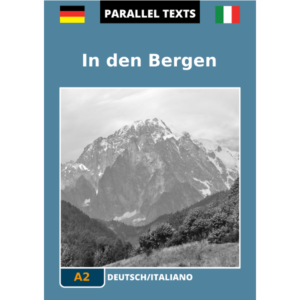 Testo tedesco con traduzione a fronte - In den Bergen - copertina