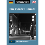 German/English parallel text - Ein klarer Himmel - cover image
