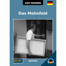 German easy reader - Das Mohnfeld - cover image