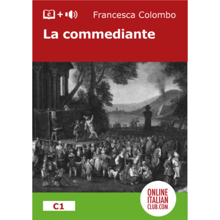 Italian easy readers - La commediante - cover image