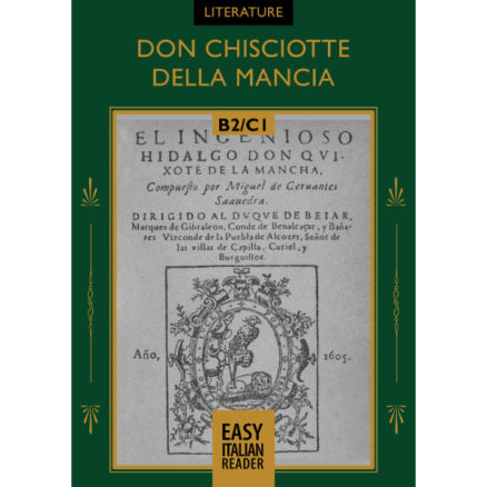 Easy Italian reader - Don Chisciotte della Mancia - cover image