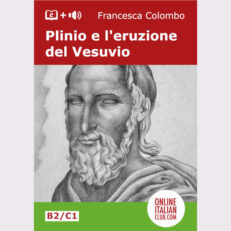 Easy Italian readers - Plinio e l'eruzione del Vesuvio - cover image