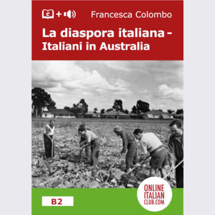 Easy Italian readers, La diaspora italiana - Italiani in Australia, cover image