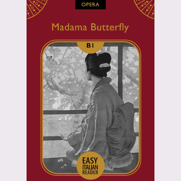 Italian 'easy reader' ebook - Madama Butterly - cover image